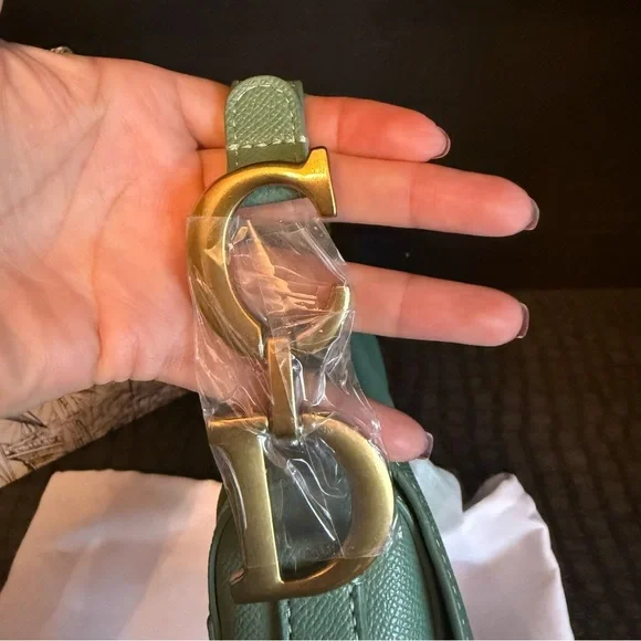 NWNT light Green Saddle Bag shoulder bag& crossbody bag